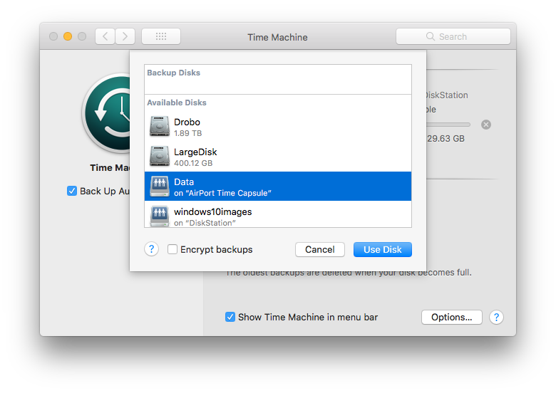 best hard drive format for mac time machine